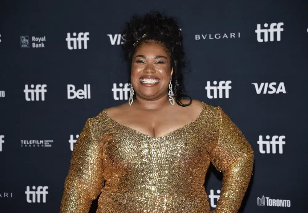 Angie Thomas attends the premiere for “On The Come Up” on day one of the Toronto International Film Festival at the Princess of Wales Theatre on Sept. 8, 2022, in Toronto. (Photo by Evan Agostini/Invision/AP, File)
