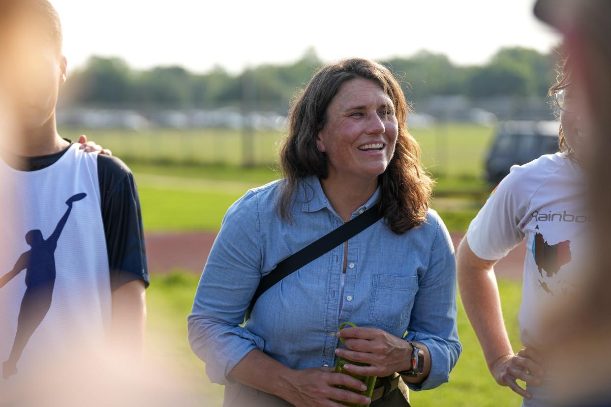 Tina Woodings, who has coached LASA for three years, has guided the team to two straight Texas state championships. She was an ultimate frisbee player while attending the University of Texas.