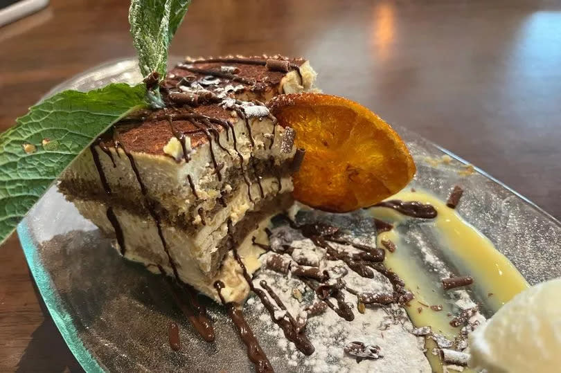 The ‘homemade’ tiramisu -Credit:BristolLive