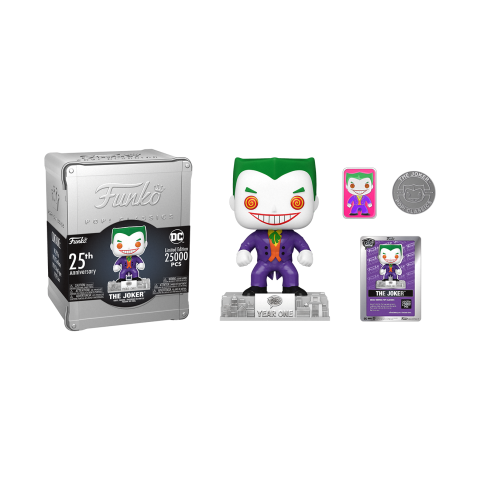 The Joker is part of the Pop! Classics line for Funko's 25th anniversary. (Photo: Courtesy of Funko)