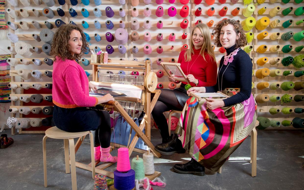Colour me happy: why weaving is a great craft for beginners - Geoff Pugh Photography Ltd Telegraph Media Group Ltd