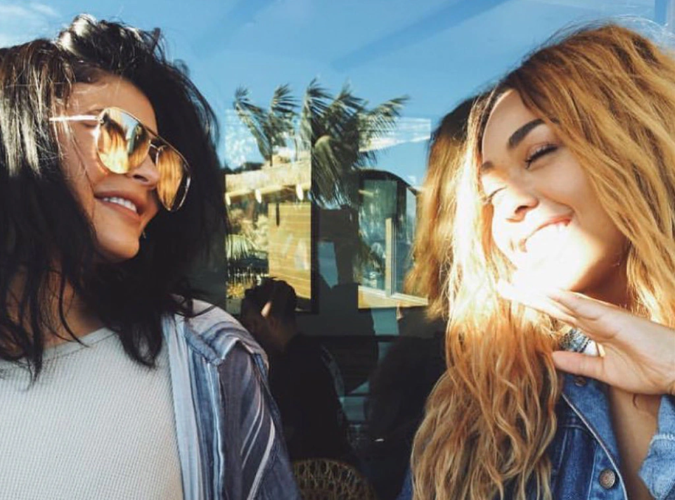 Kylie and Jordyn first met through their mutual friend Jaden Smith (Instagram)