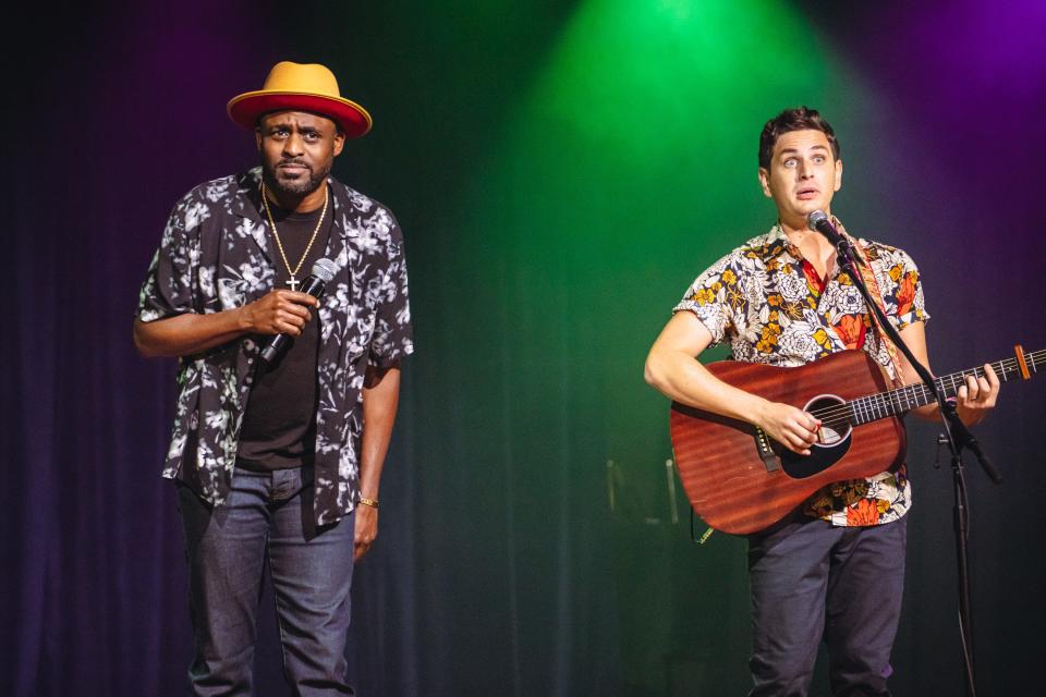 Television host and comedian Wayne Brady joined Cincinnati comedian Luke Null onstage at Null's debut comedy special, recorded live in Los Angeles.