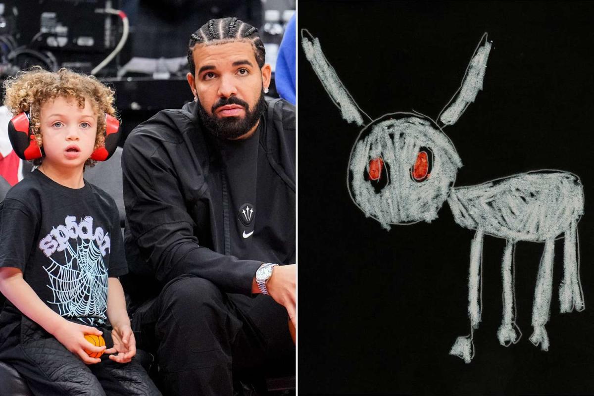 Drake Reveals Son Adonis, 5, Designed the Cover for His Album