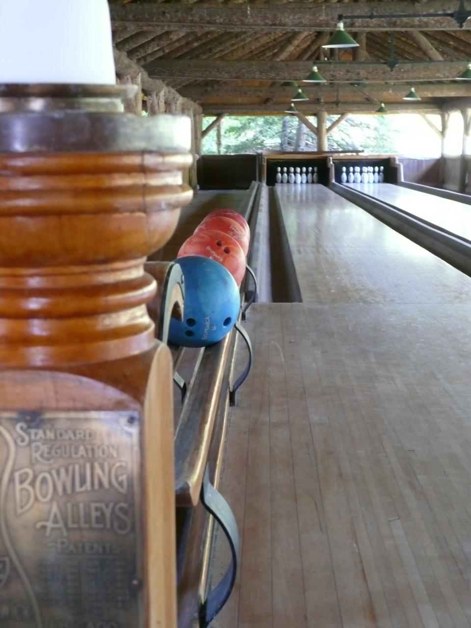 Great Camp Sagamore in the Adirondacks even features its own bowling alley.