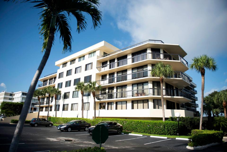 The Sutton Place condominium development is at 2778 S. Ocean Blvd. on the South End of town, a few buildings north of the bridge to Lake Worth Beach.