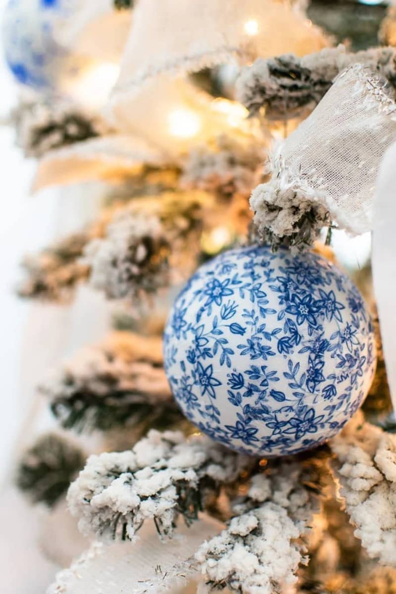 DIY Decoupage Ornament