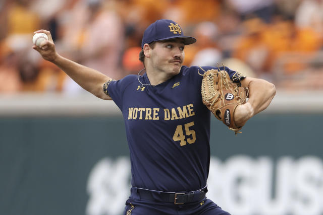 NCAA baseball super regionals: Notre Dame stuns Tennessee; Troy