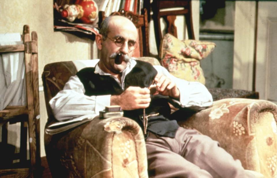 <p>Till Death was a sequel to the Warren Mitchell-led classic which was picked up by ITV in 1981, six years after the original BBC sitcom came to an end. Mitchell reprised his role as Alf Garnett and Una Stubbs returned as Rita Rawlins, but the series only lasted six episodes. <i>Copyright [Moviestore Collection/REX/Shutterstock]</i></p>