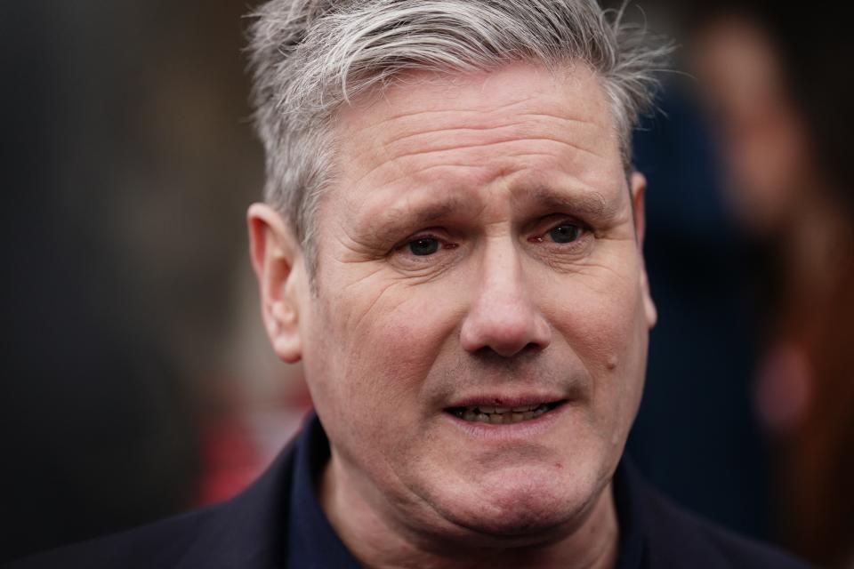 Labour Party leader Sir Keir Starmer said that his party would deliver on the promises of Brexit (Jordan Pettitt/PA) (PA Wire)