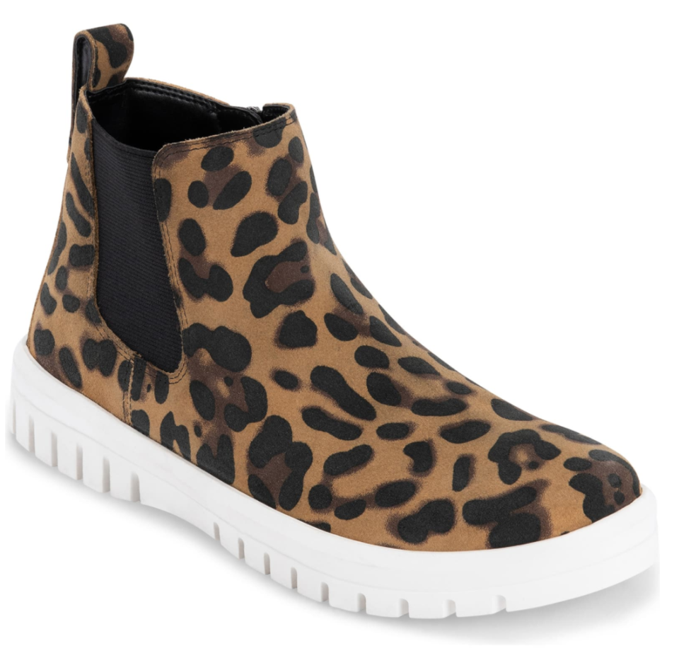 Blondo Flora Waterproof Bootie in Leopard Suede