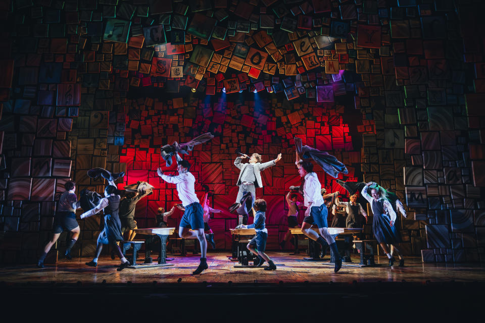 Matilda The Musical is packed with choreography and is visually-arresting. PHOTO: Hanan Assor