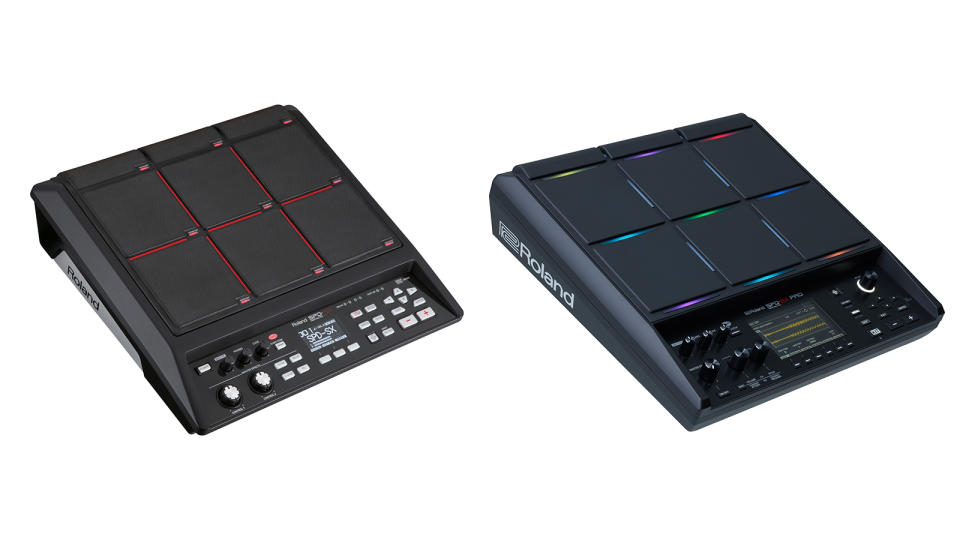 Roland SPD-SX vs SPD-SX Pro: angle