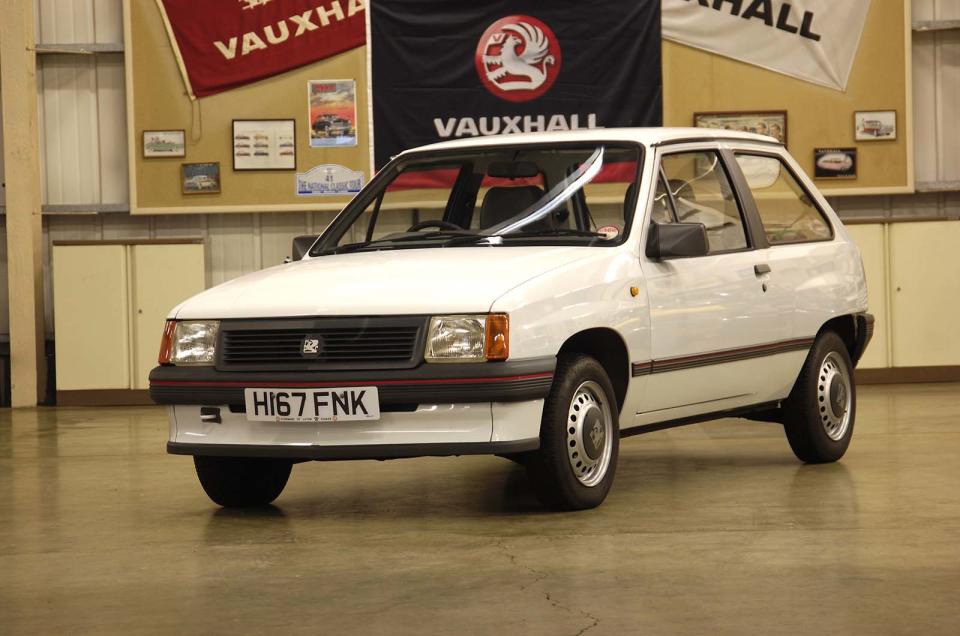 <p>A generation of Autocar readers will have fond memories of the Vauxhall Nova. Maybe it was your first car, and you remember <strong>sticking a pair of tea trays</strong> <strong>under the rear wheels</strong> for some sideways action. Once a familiar sight, there are thought to be fewer than 1000 Novas on the road, with many more listed as SORN.</p>