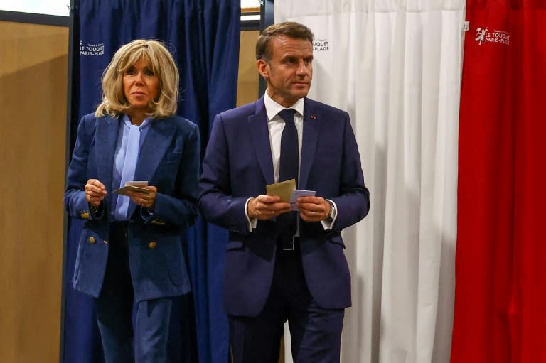 Brigitte Macron is among a group of influential women who have fallen victim to the growing trend of disinformation about their gender or sexuality (Hannah McKay)