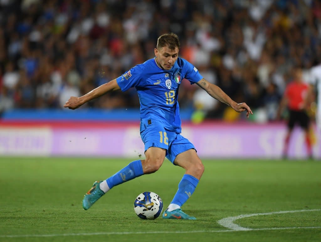 Nicolo Barella in action for Italy (Getty Images)