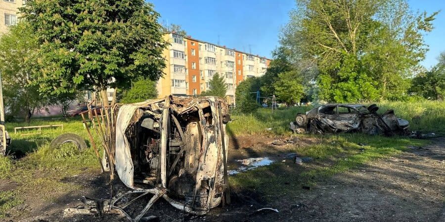 The city of Shebekino, Belgorod region, Russia, June 1, 23