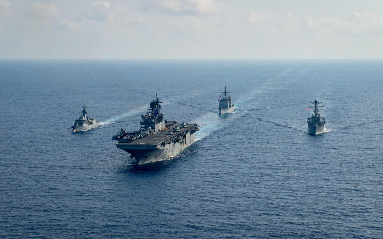 Multiple nations are planning naval exercises in the South China Sea this year  - Petty Officer 3rd class Nicholas/Reuters