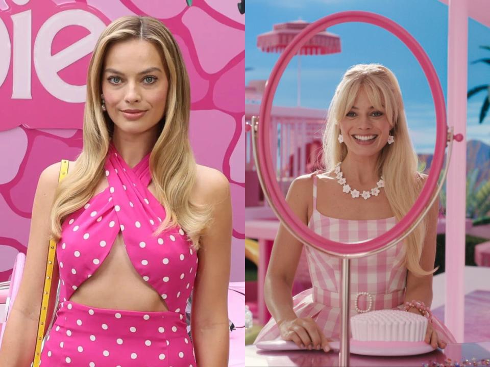 Margot Robbie as Stereotypical Barbie in Barbie