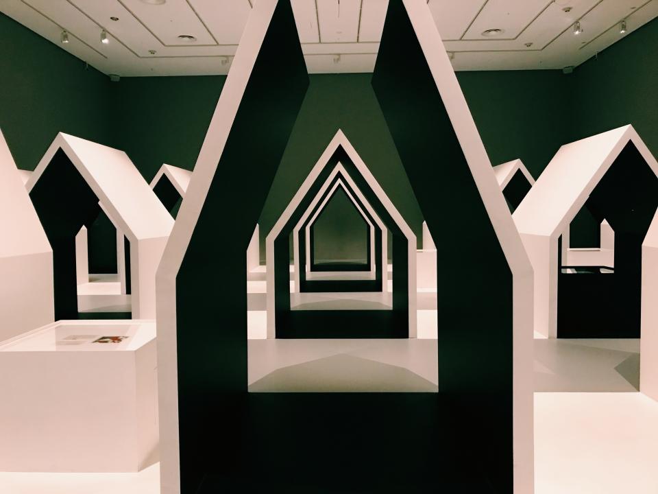 M.C Escher x nendo exhibition at National Gallery Victoria, Melbourne. (PHOTO: Reta Lee/Yahoo Lifestyle Singapore)