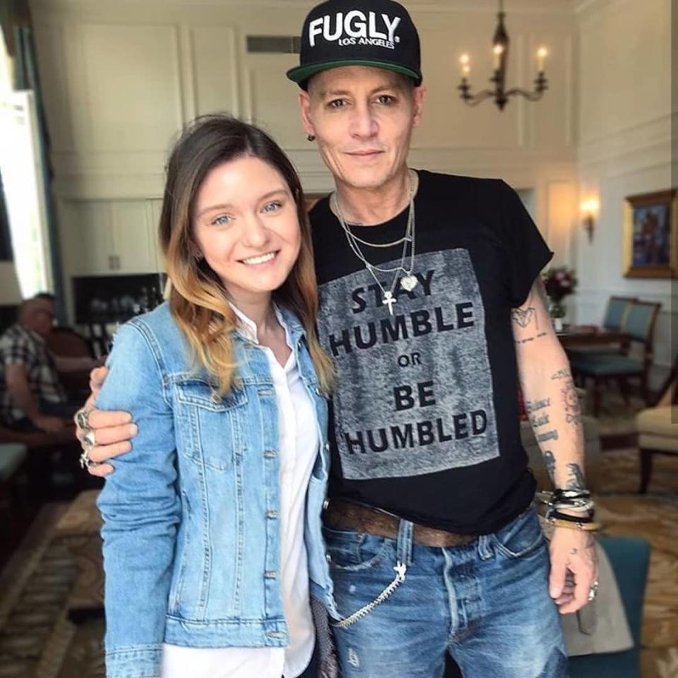 Johnny Depp et une fan