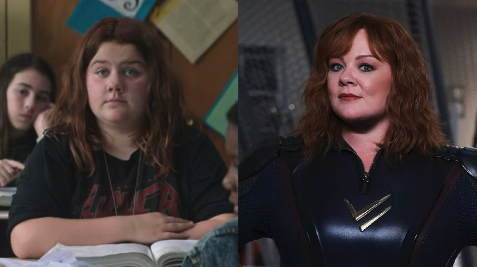 Vivian Falcone and Melissa McCarthy