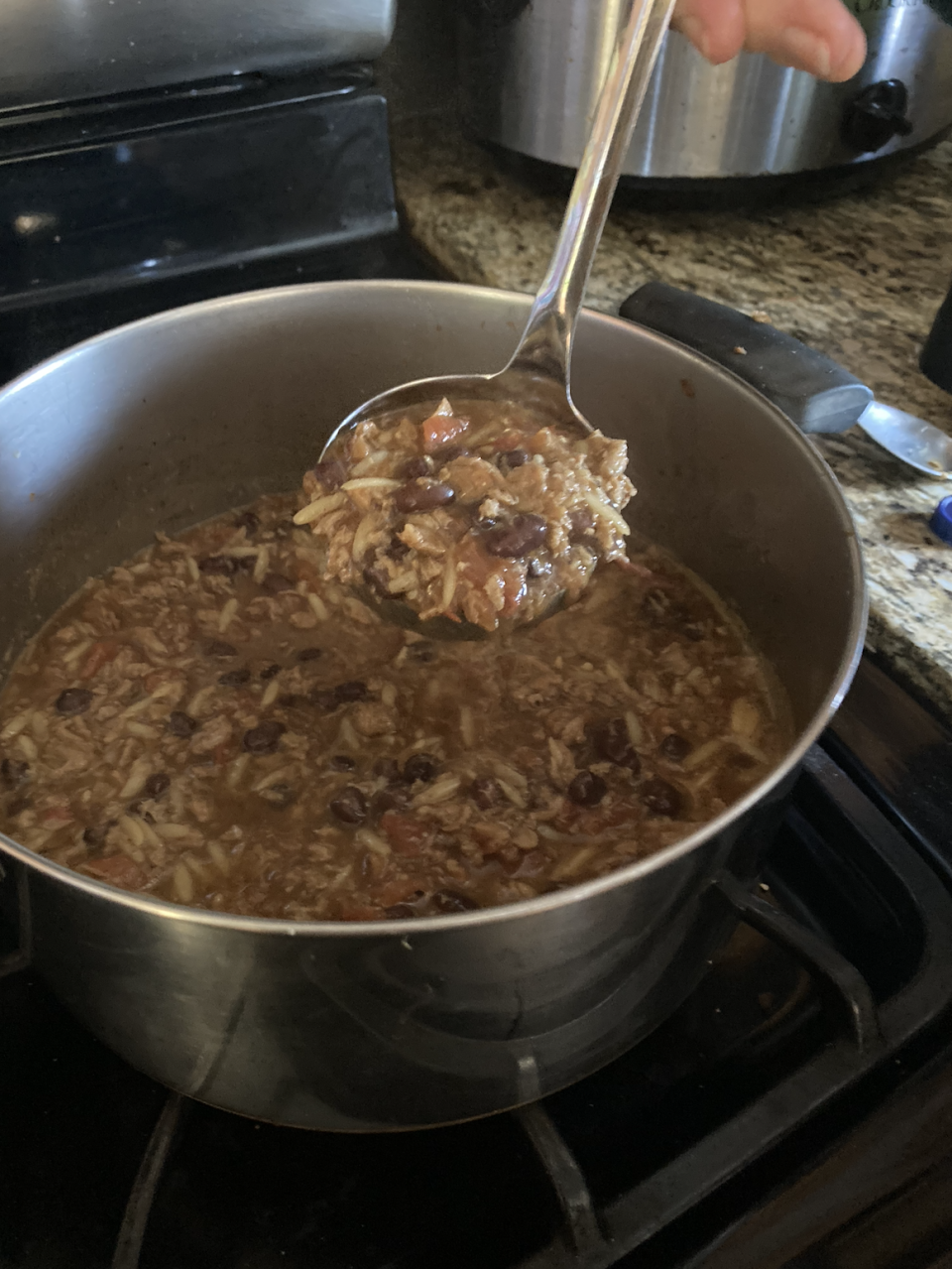 chili in a pot