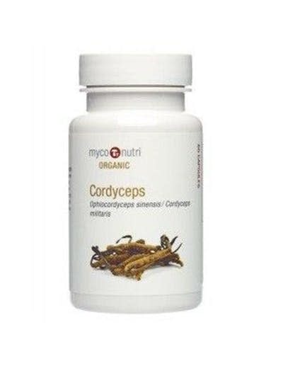 Cápsulas nutricionales a base de una especie de Cordyceps.