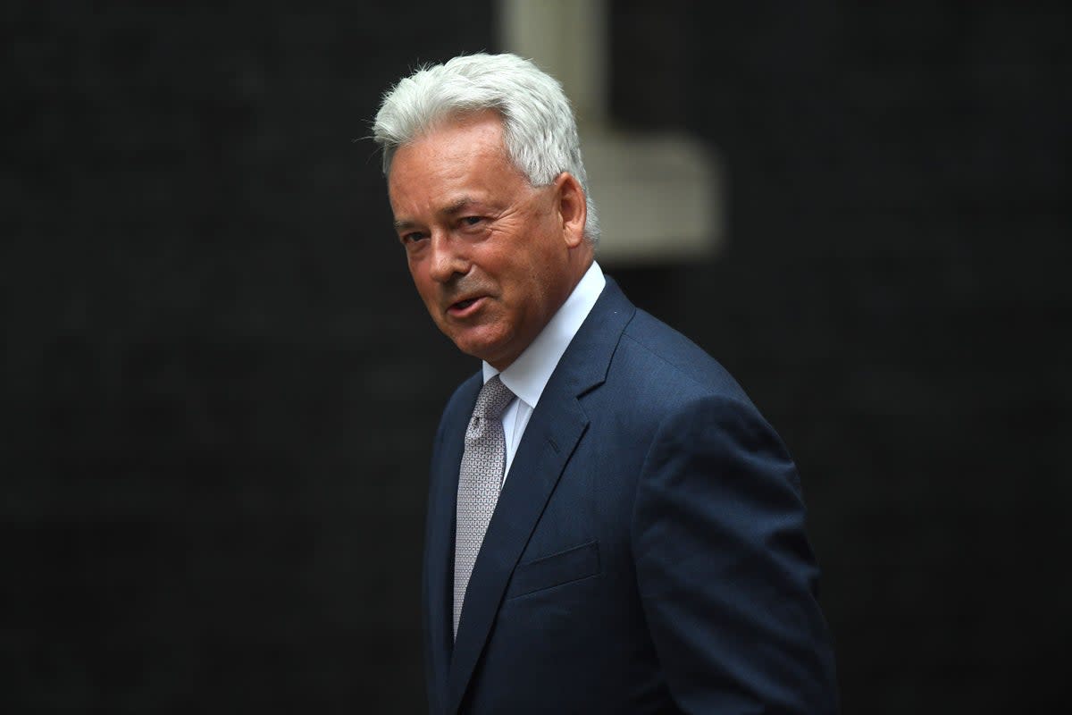 Sir Alan Duncan first made his comments against Israel’s actions in an editorial for this paper  (Victoria Jones/PA) (PA Archive)