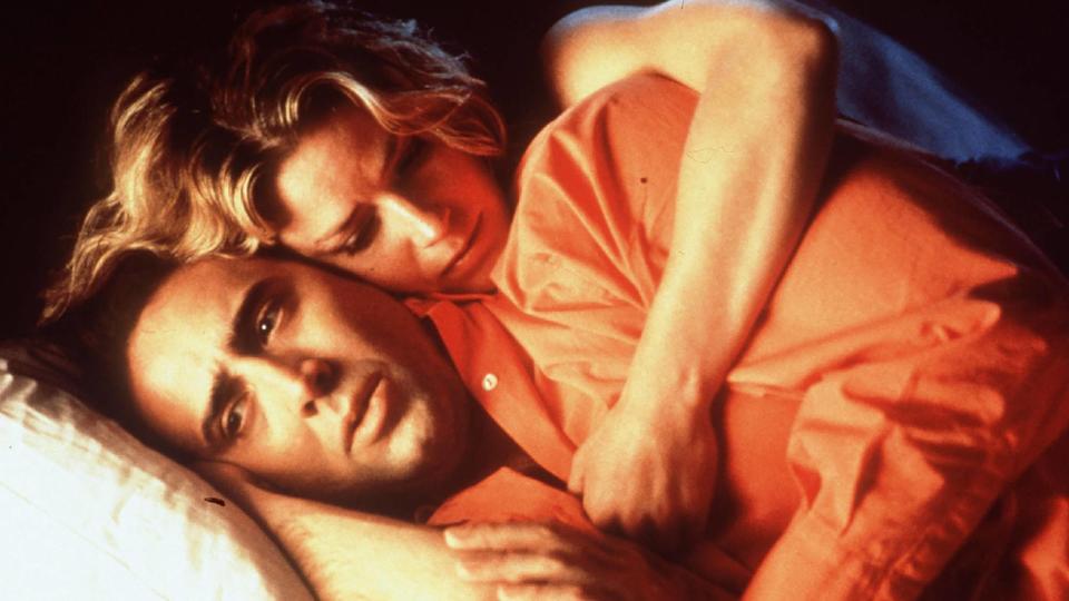 Elisabeth Shue as Sera and Nicolas Cage as Ben Sanderson in Leaving Las Vegas