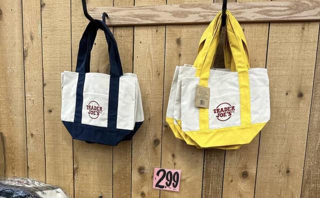 Those hard-to-find Trader Joe's bags listed on eBay for as much as