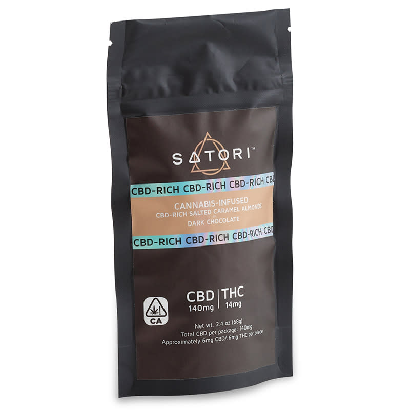 Most Scrumptious – Satori Dark Chocolate Salted Caramel Almonds