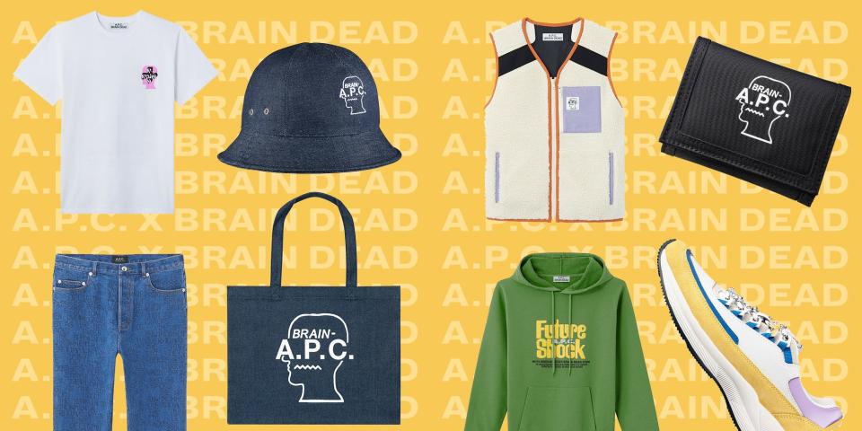 The A.P.C. x Brain Dead Collab Hits the Sweet Spot Between 'Weird' and 'Cool'