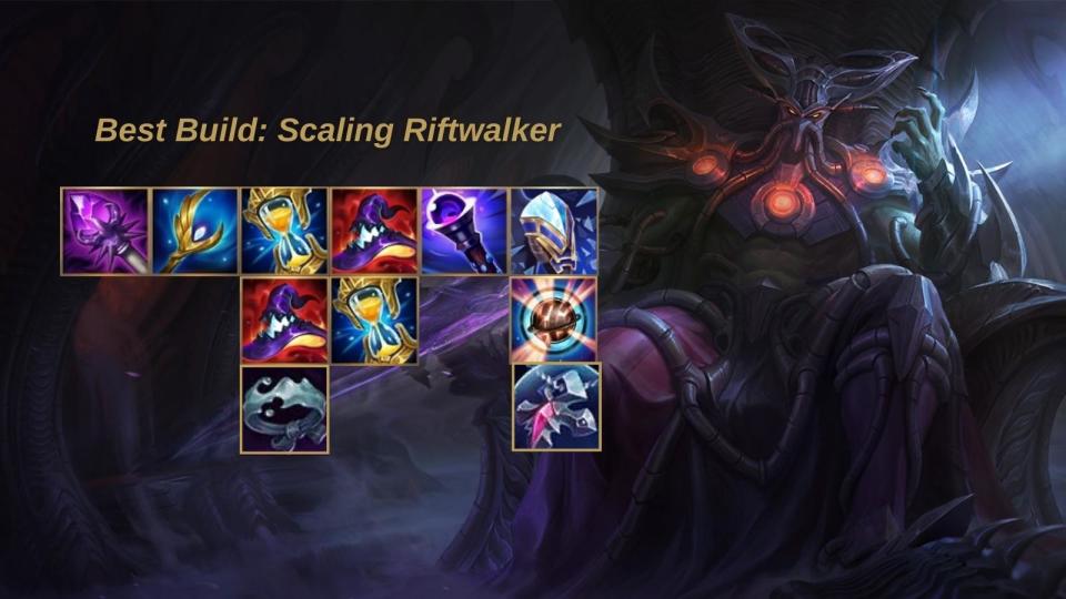 Kassadin works best with the Scaling Riftwalker build. (Photo: Riot Games)