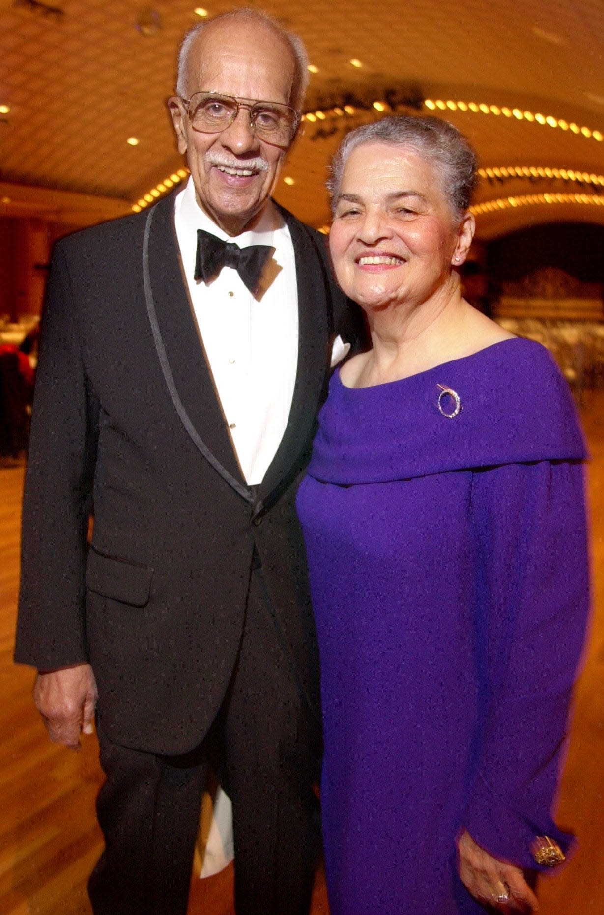 Donald and Marian Spencer in 2001.