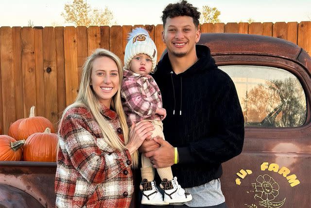 Brittany Mahomes/Instagram Brittany and Patrick Mahomes