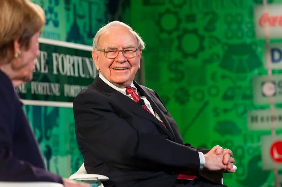 Warren Buffett 巴菲特 圖/flickr cc by Fortune Live Media