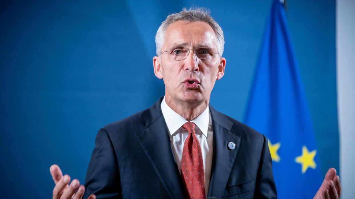 Nato-Generalsekretär Jens Stoltenberg Ende August in Berlin.