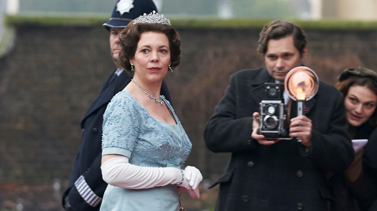 Olivia Colman as Queen Elizabeth II in the third season of 'The Crown'. (Credit: Des Willie/Netflix)