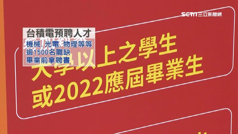 準畢業生除了可以在畢業前拿到聘書，還有機會拿到10萬到職獎金。