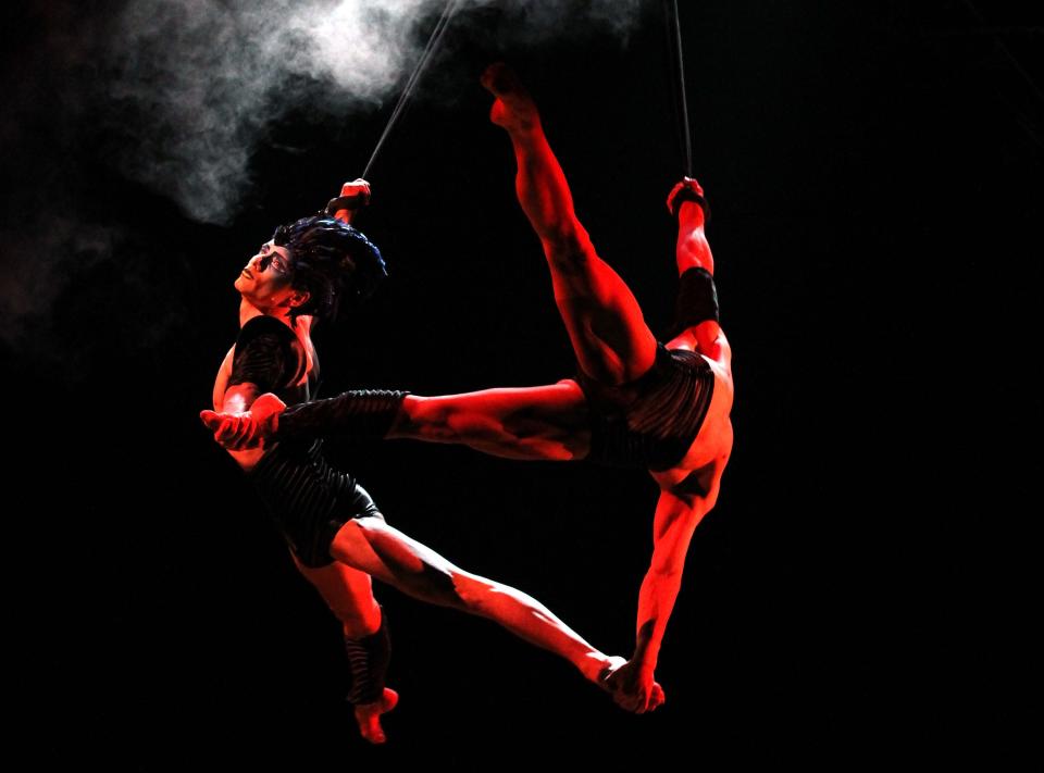 Cirque Du Soleil's "Corteo" is coming to Acrisure Arena this week.