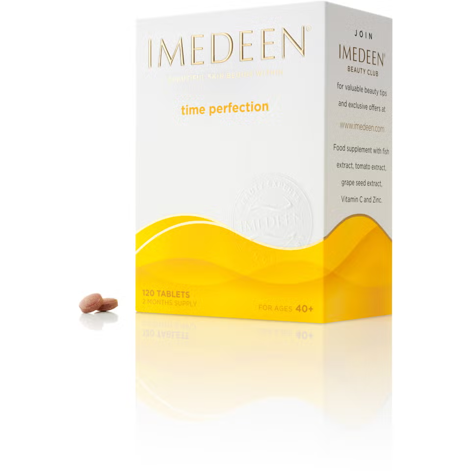 Imedeen Time Perfection Beauty & Skin Supplement, contains Vitamin C and Zinc, 120 Tablets, Age 40+. PHOTO: LookFantastic