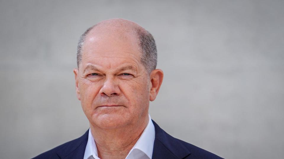 Olaf Scholz. (Bild: Kay Nietfeld/dpa)