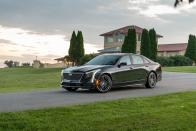 <p>The Cadillac CT6-V competes against sporty versions of large luxury sedans such as the Audi S8, the BMW M760i, and the Mercedes-Benz S63.</p>