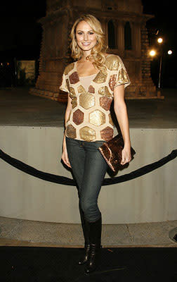 Stacy Keibler at the Los Angeles premiere of Paramount Pictures' Cloverfield