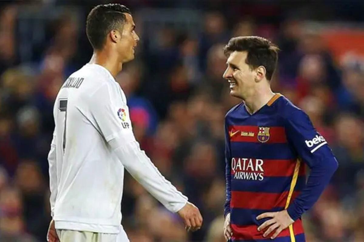 La foto viral de Lionel Messi y Cristiano Ronaldo en un duelo de