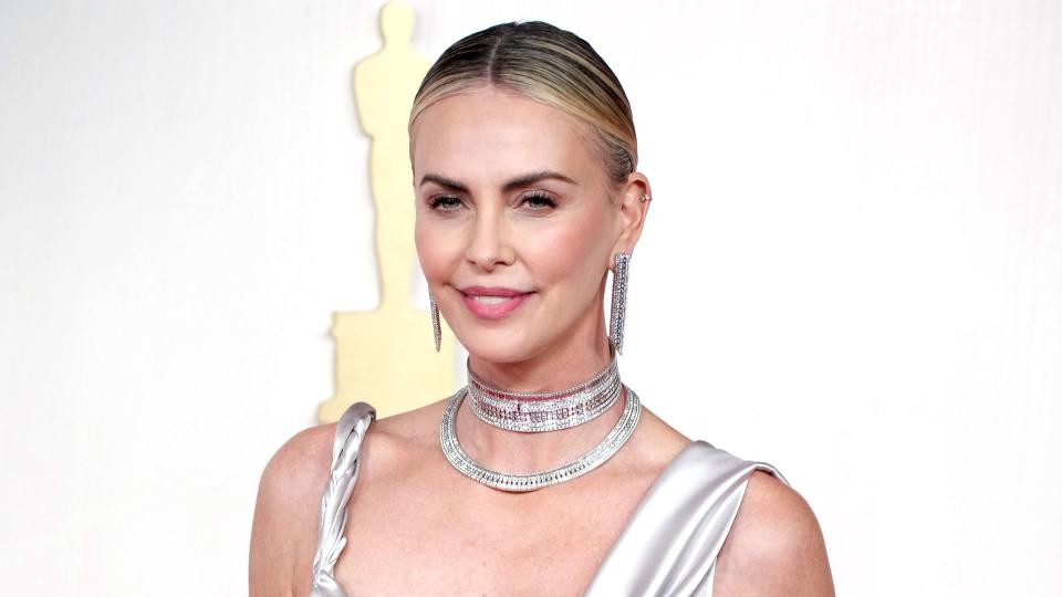 HOLLYWOOD, CALIFORNIA - MARCH 10: Charlize Theron attends the 96th Annual Academy Awards at Dolby Theatre on March 10, 2024 in Hollywood, California. 