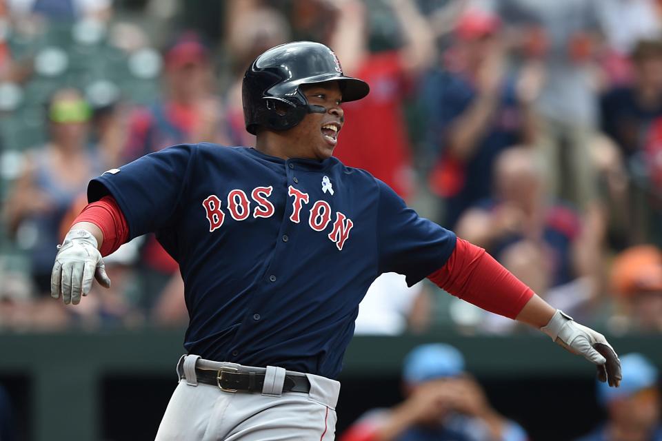 Rafael Devers could be the sort of cornerstone player the Red Sox look to lock up before he reaches free agency after the 2023 season.