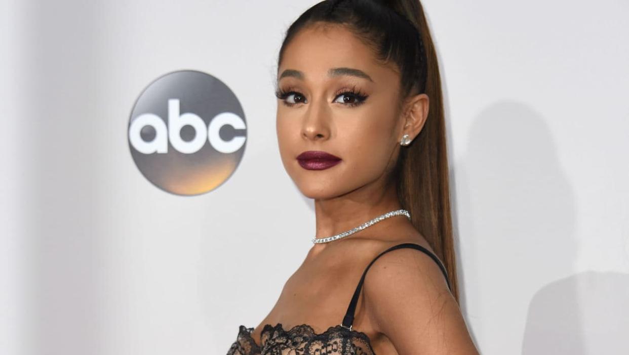 Ariana Grande aux American Music Awards à Los Angeles en 2016  - Valerie Macon - AFP