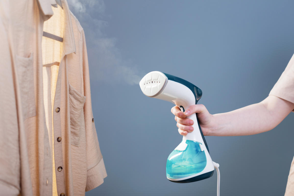 This travel-friendly clothing steamer ‘works like a charm’ — and it’s on sale for  on Amazon